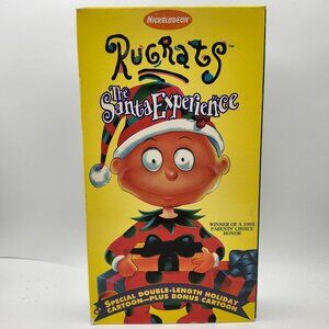 Nickelodeon Rugrats The Santa Experience VHS 1996 Viacom Paramount